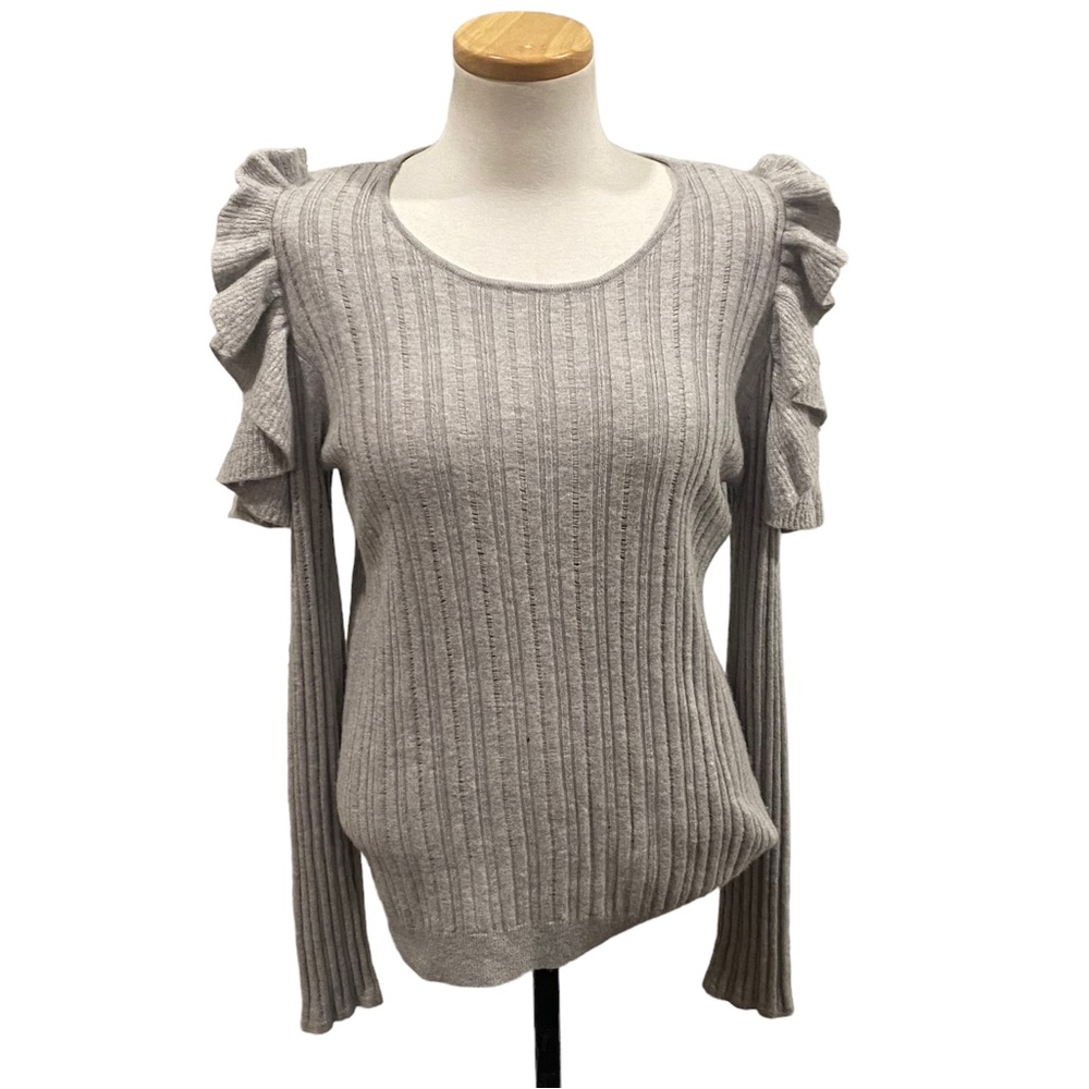 Bloomingdale’s DUFFY Cold Shoulder Sweater Size Large